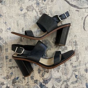 Black Via Spiga Harriet City Heels